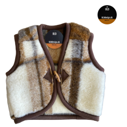 "Hygge" Ternet ULD vest til brn