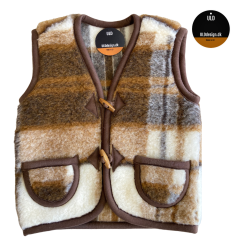 "Hygge" Ternet ULD vest til brn