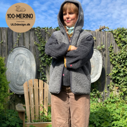  "Evig" mrkegr ULD hoodie (til voksne)