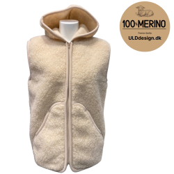  "Evig" Beige ULD hoodie (til voksne)