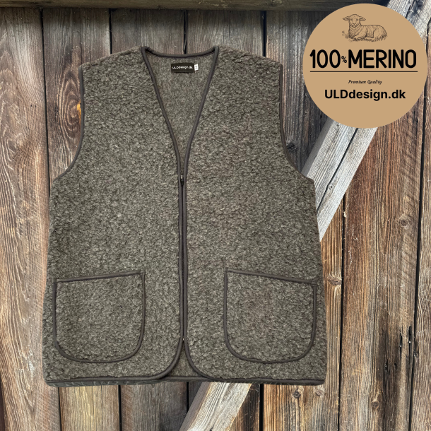  "ALFIE" med LYNL�S, i M�rkegr� ULD