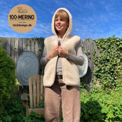  "Evig" Beige ULD hoodie (til voksne)