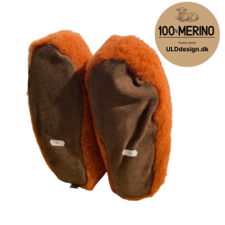 ULD sutsko med skaft -  br�ndt orange