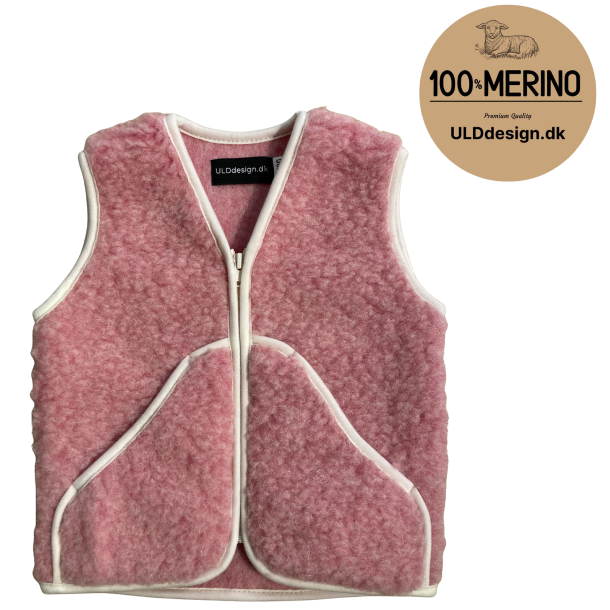  "Pil" Lyserd ULD vest til brn