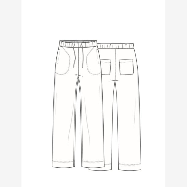 Gr�nne bukser i 100% merino