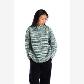 BUTTERFLY H�ndstrikket sweater i 100% merino 
