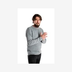 "Nyhavn" klassisk sweater i 100% merino 