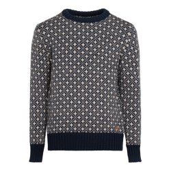  "BJRN" Klassisk sweater i 100% merino 