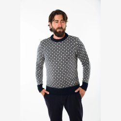  "BJRN" Klassisk sweater i 100% merino 