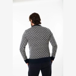  "BJRN" Klassisk sweater i 100% merino 