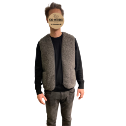  "ALFIE" med LYNL�S, i M�rkegr� ULD