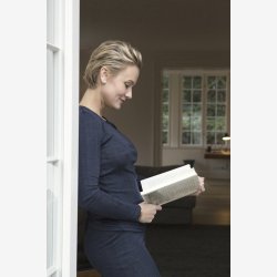 Joha uld/silke bluse mrkebl